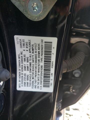 Photo 10 from auction – 2016 HONDA CIVIC LX with VIN 2HGFC2F52GH516366