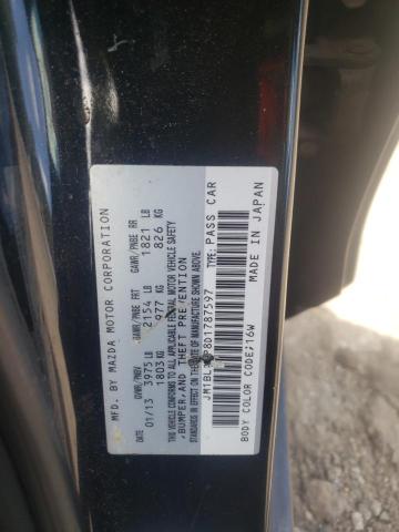 Photo 10 from auction – 2013 MAZDA 3 I with VIN JM1BL1UP8D1787597