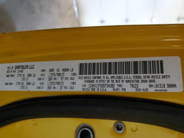 Photo 10 from auction – 2009 DODGE RAM 1500 with VIN 1D3HV13T69S734392