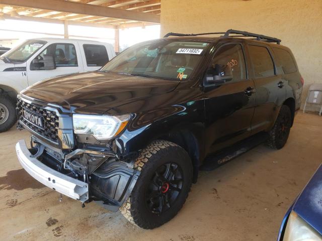 Photo 2 from auction – 2021 TOYOTA SEQUOIA SR with VIN 5TDEY5B13MS184533