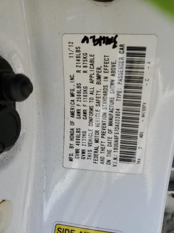 Photo 10 from auction – 2013 ACURA TL TECH with VIN 19UUA8F57DA003804