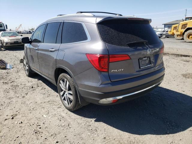 Photo 3 from auction – 2017 HONDA PILOT ELIT with VIN 5FNYF6H03HB073112