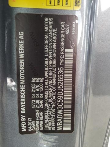 Photo 10 from auction – 2013 BMW 328 I with VIN WBADW3C59DJ526536