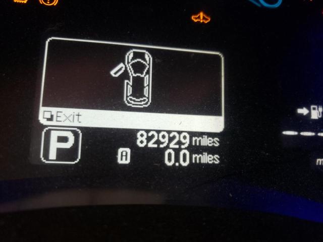 Photo 8 from auction – 2011 NISSAN LEAF SV with VIN JN1AZ0CP9BT007407