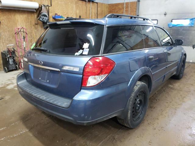 Photo 4 from auction – 2008 SUBARU OUTBACK 2. with VIN 4S4BP61C287367013