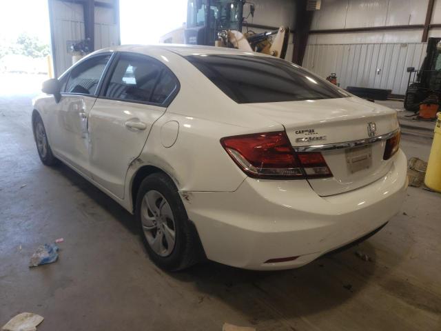 Photo 3 from auction – 2013 HONDA CIVIC LX with VIN 19XFB2F55DE019238