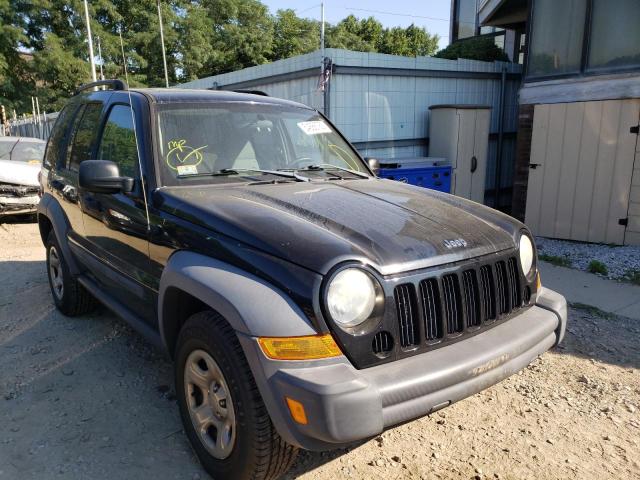 JEEP LIBERTY 2007 with VIN 1J4GL48K67W660984 - Photo from auction
