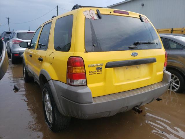 Photo 3 from auction – 2002 FORD ESCAPE XLT with VIN 1FMCU04112KC90997