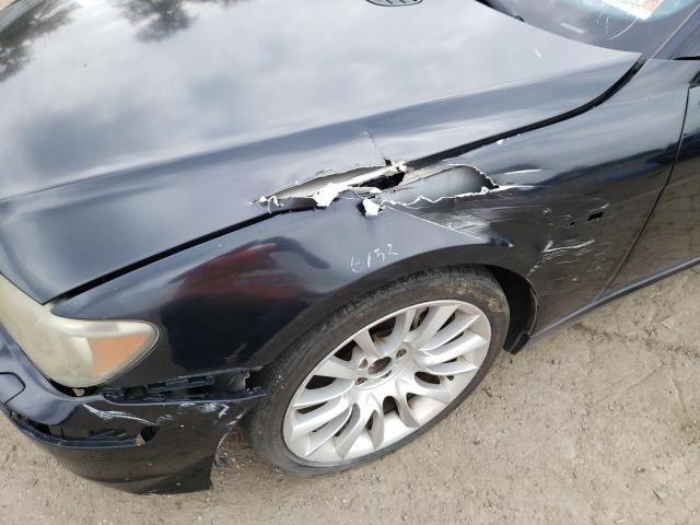 Photo 9 from auction – 2007 BMW 750 with VIN WBAHN83587DT65682
