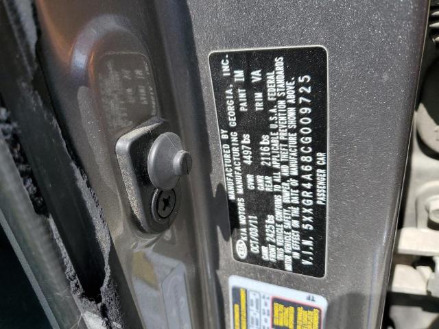 Photo 10 from auction – 2012 KIA OPTIMA SX with VIN 5XXGR4A68CG009725