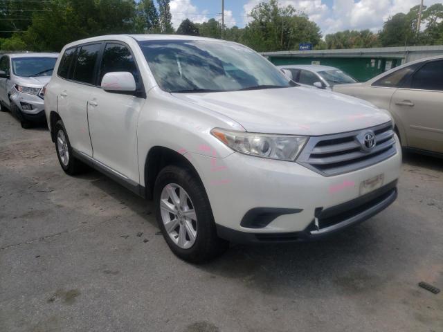 TOYOTA HIGHLANDER 2013 with VIN 5TDZK3EH6DS136542 - Photo from auction