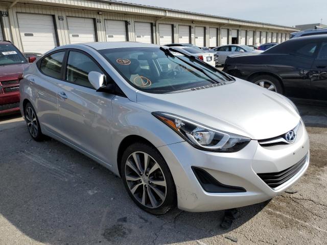 HYUNDAI ELANTRA SE 2016 with VIN 5NPDH4AE9GH787619 - Photo from auction