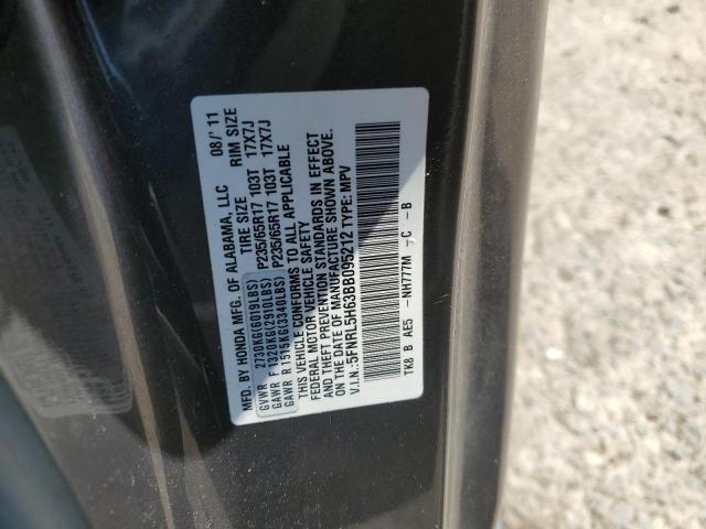 Photo 10 from auction – 2011 HONDA ODYSSEY EX with VIN 5FNRL5H63BB095212
