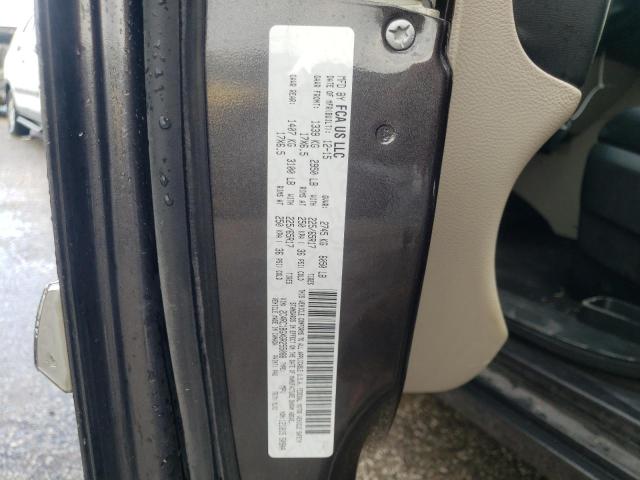 Photo 10 from auction – 2016 CHRYSLER TOWN & COU with VIN 2C4RC1BGXGR255088