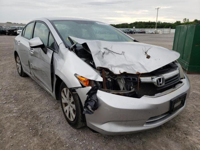 HONDA CIVIC LX 2012 with VIN 2HGFB2F54CH322953 - Photo from auction
