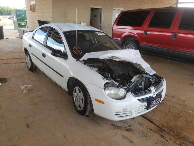DODGE NEON SE 2003 with VIN 1B3ES26C93D138440 - Photo from auction