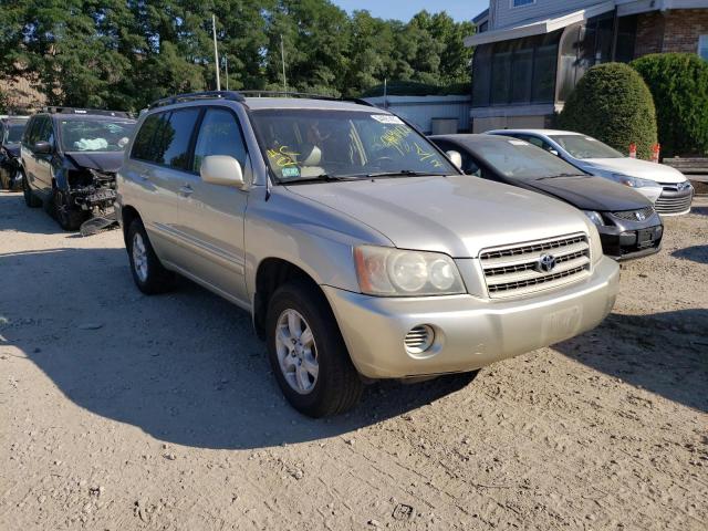 TOYOTA HIGHLANDER 2003 with VIN JTEHF21A330105684 - Photo from auction