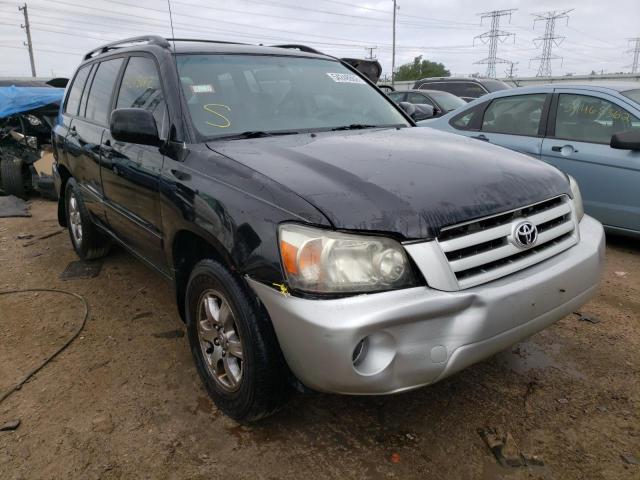 TOYOTA HIGHLANDER 2005 with VIN JTEHD21A950035665 - Photo from auction