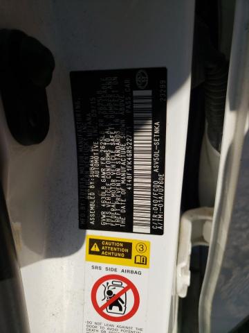 Photo 10 from auction – 2016 TOYOTA CAMRY LE with VIN 4T4BF1FK4GR522771