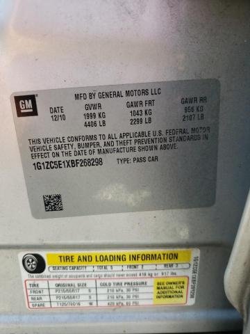 Photo 10 from auction – 2011 CHEVROLET MALIBU 1LT with VIN 1G1ZC5E1XBF268298
