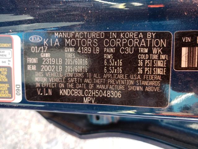 Photo 10 from auction – 2017 KIA NIRO FE with VIN KNDCB3LC2H5048306