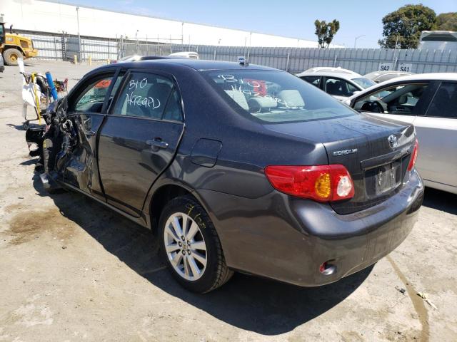 Photo 3 from auction – 2009 TOYOTA COROLLA BA with VIN 1NXBU40E09Z015163