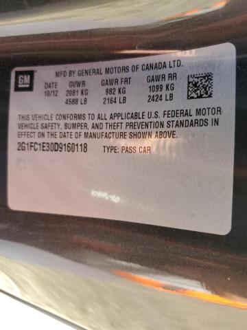 Photo 10 from auction – 2013 CHEVROLET CAMARO LT with VIN 2G1FC1E30D9160118