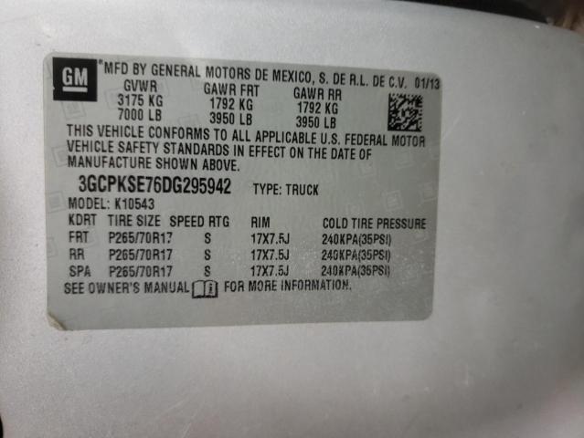 Photo 10 from auction – 2013 CHEVROLET SILVERADO with VIN 3GCPKSE76DG295942