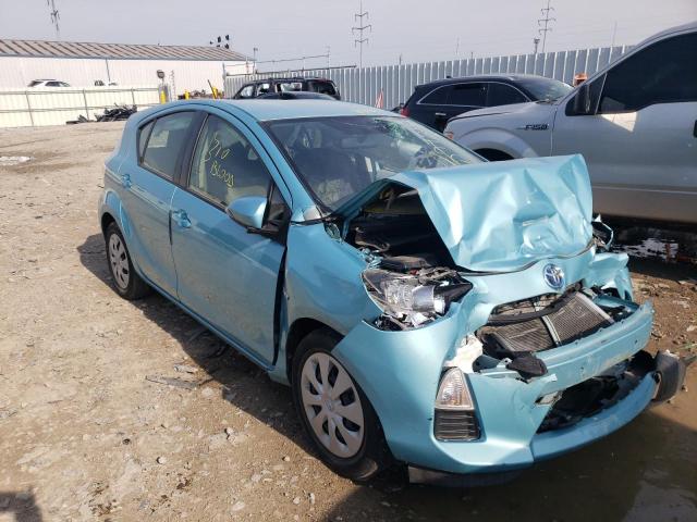 TOYOTA PRIUS C 2014 with VIN JTDKDTB39E1059927 - Photo from auction