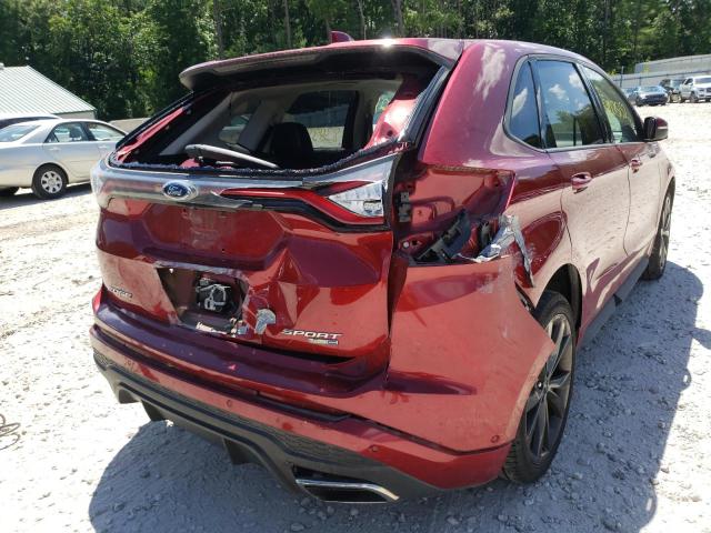 Photo 9 from auction – 2015 FORD EDGE SPORT with VIN 2FMTK4AP2FBB87948