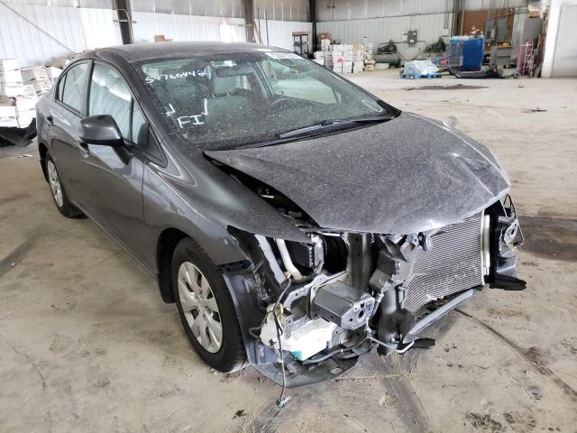 HONDA CIVIC LX 2012 with VIN 19XFB2F52CE061798 - Photo from auction