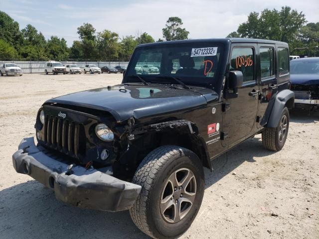 Photo 2 from auction – 2016 JEEP WRANGLER U with VIN 1C4BJWDG6GL320643