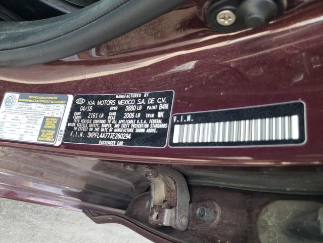 Photo 10 from auction – 2018 KIA FORTE LX with VIN 3KPFL4A77JE260294