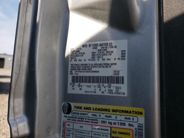 Photo 10 from auction – 2014 FORD F150 SUPER with VIN 1FTFW1ET5EKD08603