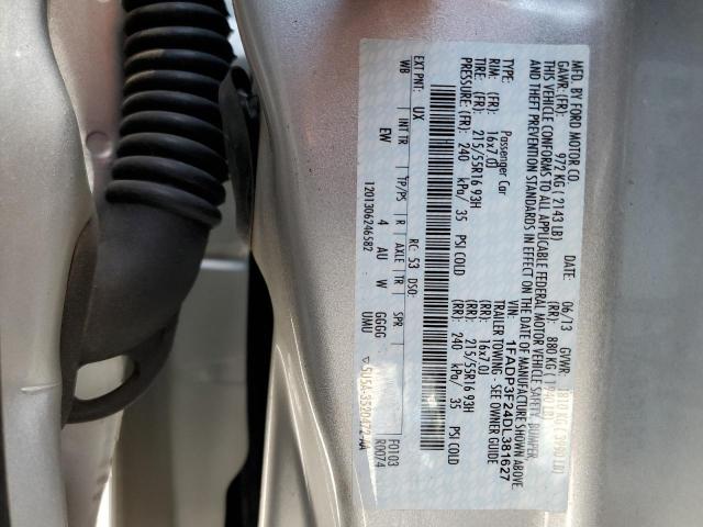 Photo 10 from auction – 2013 FORD FOCUS SE with VIN 1FADP3F24DL381627