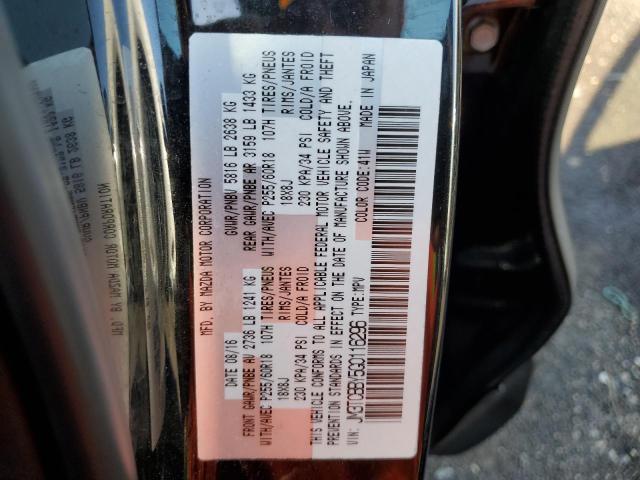 Photo 10 from auction – 2016 MAZDA CX-9 TOURI with VIN JM3TCBBY5G0116296