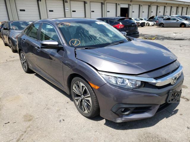 HONDA CIVIC EX 2017 with VIN 19XFC1F37HE026588 - Photo from auction