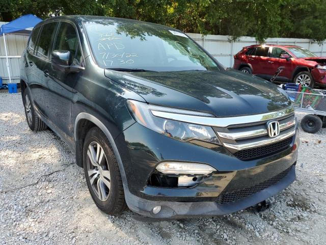 HONDA PILOT EXL 2016 with VIN 5FNYF5H88GB054196 - Photo from auction