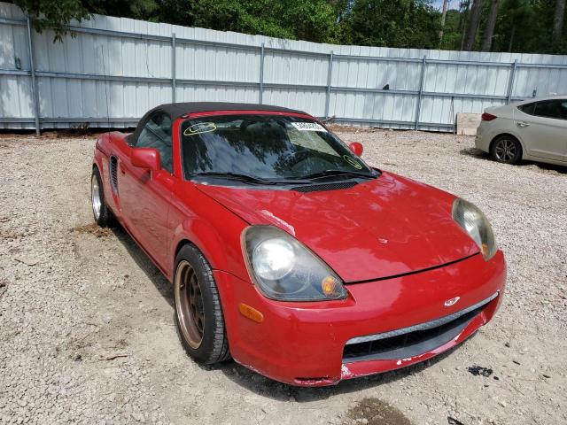 TOYOTA MR2 SPYDER 2000 with VIN JTDFR3201Y0015620 - Photo from auction