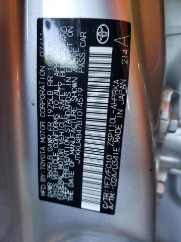 Photo 10 from auction – 2011 TOYOTA SCION XD with VIN JTKKU4B47B1014519