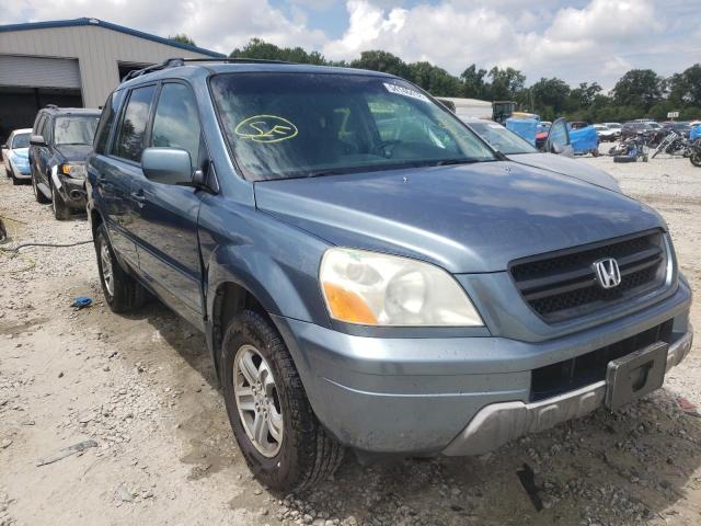 HONDA PILOT EXL 2005 with VIN 5FNYF18525B015664 - Photo from auction