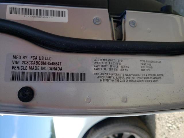 Photo 10 from auction – 2021 CHRYSLER 300 S with VIN 2C3CCABG8MH545647
