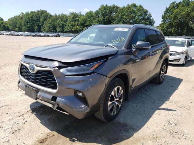 Photo 2 from auction – 2021 TOYOTA HIGHLANDER with VIN 5TDGBRCH4MS521675