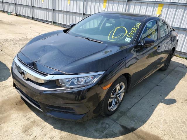 Photo 2 from auction – 2018 HONDA CIVIC LX with VIN 2HGFC2F55JH525702