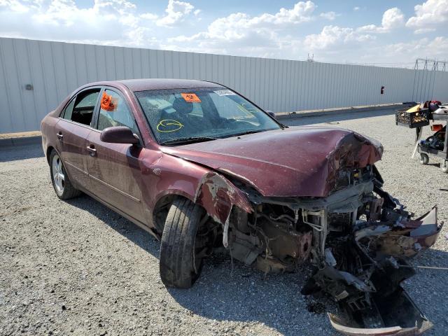 HYUNDAI SONATA SE 2008 with VIN 5NPEU46F68H383292 - Photo from auction