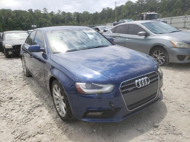 AUDI A4 PREMIUM 2013 with VIN WAUFFAFL3DN035802 - Photo from auction