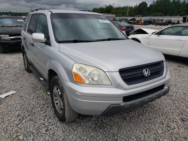 HONDA PILOT EXL 2004 with VIN 2HKYF18714H615061 - Photo from auction