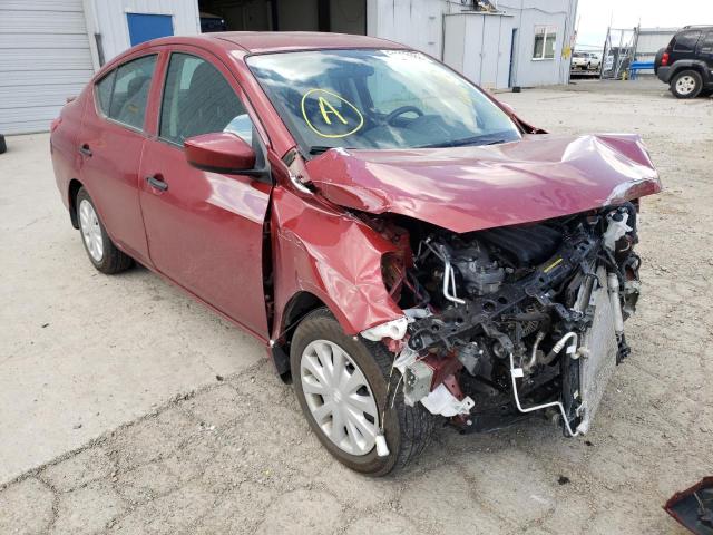 NISSAN VERSA S 2019 with VIN 3N1CN7AP5KL830260 - Photo from auction
