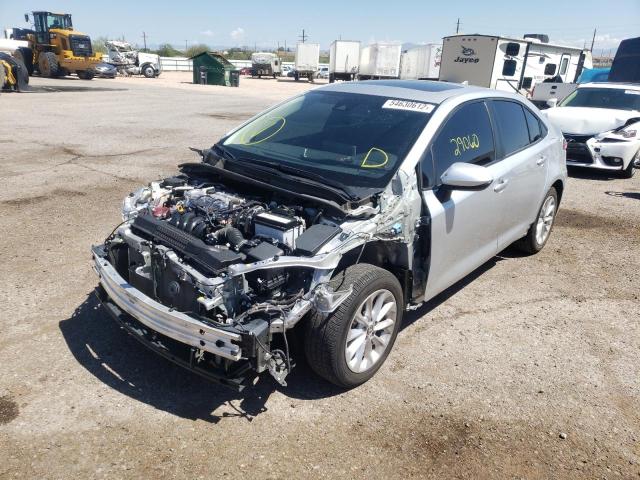 Photo 2 from auction – 2020 TOYOTA COROLLA LE with VIN JTDHPRAE2LJ069980