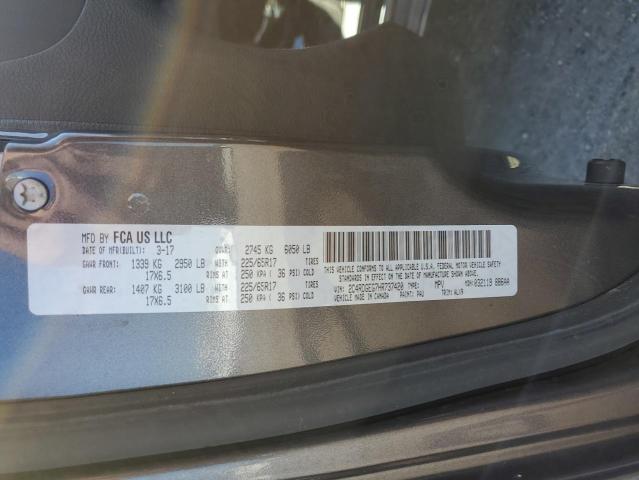 Photo 10 from auction – 2017 DODGE GRAND CARA with VIN 2C4RDGEG7HR737420